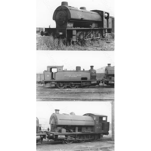 290 - Railway. Industrial NCB Colliery locomotives and scenes around the U.K. A few ex BR locos and trip w... 