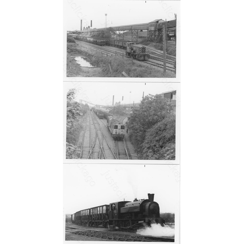 290 - Railway. Industrial NCB Colliery locomotives and scenes around the U.K. A few ex BR locos and trip w... 