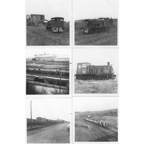 290 - Railway. Industrial NCB Colliery locomotives and scenes around the U.K. A few ex BR locos and trip w... 