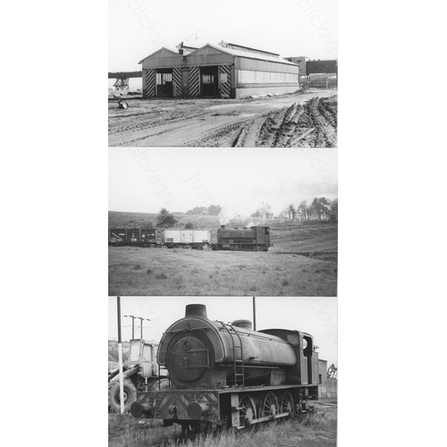 290 - Railway. Industrial NCB Colliery locomotives and scenes around the U.K. A few ex BR locos and trip w... 