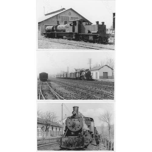 292 - Railway. Overseas Traction. Ireland and France and other countries. A small selection of 80, black a... 