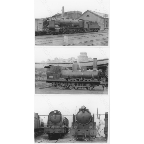 292 - Railway. Overseas Traction. Ireland and France and other countries. A small selection of 80, black a... 