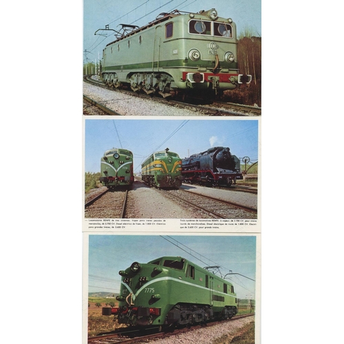 292 - Railway. Overseas Traction. Ireland and France and other countries. A small selection of 80, black a... 