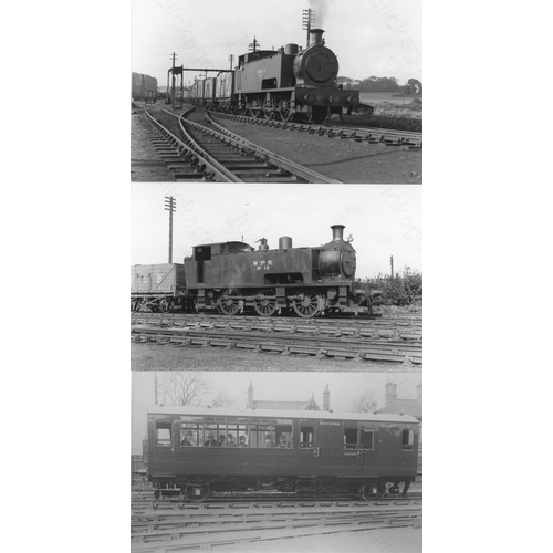 294 - Railway. End of collection. A large assortment of approx. 750, black and white and colour prints & p... 