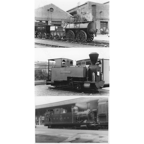 294 - Railway. End of collection. A large assortment of approx. 750, black and white and colour prints & p... 