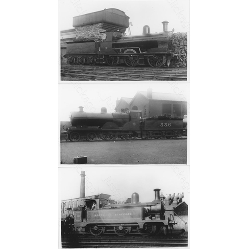 294 - Railway. End of collection. A large assortment of approx. 750, black and white and colour prints & p... 