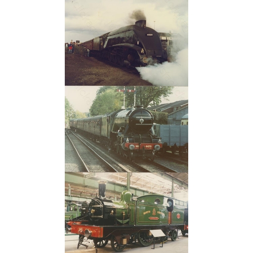 294 - Railway. End of collection. A large assortment of approx. 750, black and white and colour prints & p... 