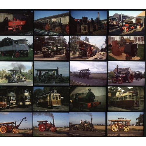 295 - Traction Engines. Approx. 500 x 35mm colour slides, the slides are not branded but likely to be Fuji... 