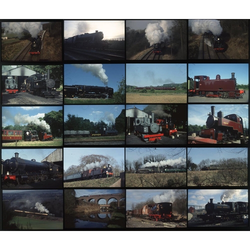 296 - Heritage Railways. Approx. 650 x 35mm colour slides, the slides are not branded but likely to be Fuj... 