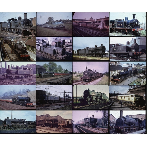 306 - Railway. B.R. Steam. A good quality assortment of approx. 200 x 35mm colour duplicate slides, mostly... 