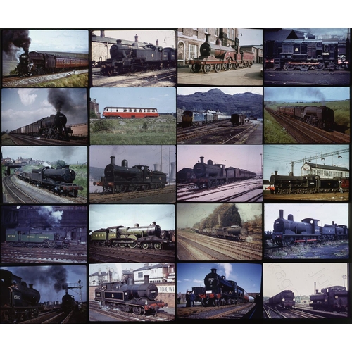 306 - Railway. B.R. Steam. A good quality assortment of approx. 200 x 35mm colour duplicate slides, mostly... 