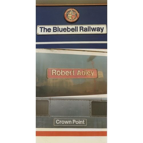 308 - Railway. Modern Traction-nameplate collection. Approx. 175 colour prints, mostly 6