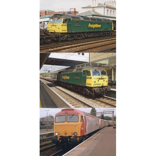 311 - Railway. Modern Traction. Class 57, 67, D/EMU's. There are approx. 53 colour prints 6