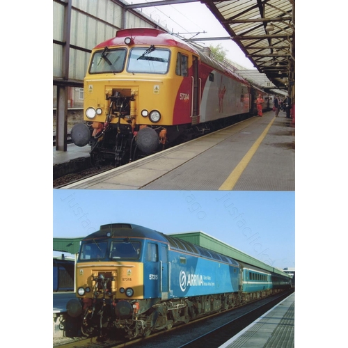 311 - Railway. Modern Traction. Class 57, 67, D/EMU's. There are approx. 53 colour prints 6