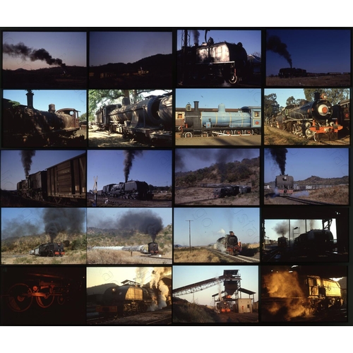 325 - Railway. Overseas Traction - Zimbabwe and Zambia. Approx. 183 x 35mm on Kodak and Colorama film stoc... 