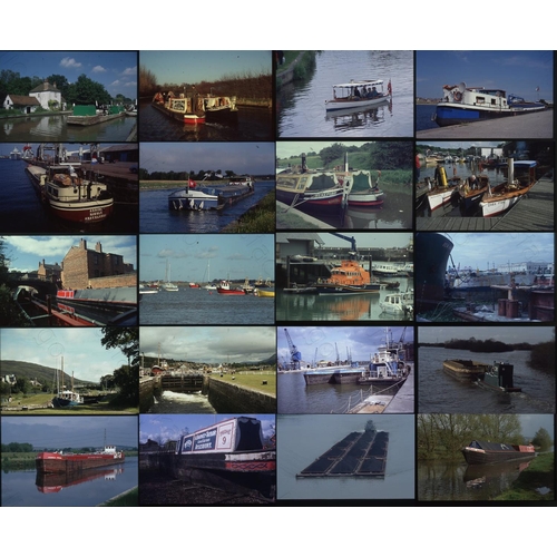 336 - Canals and Shipping, UK and overseas. Approx. 1200 x 35mm colour slides on mixed film stock. A large... 