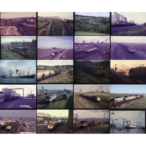 347 - Railway. Modern Traction. Approx. 390 x 35mm original colour slides on mixed film stock, featuring d... 