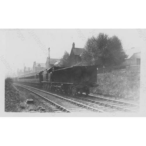 373 - Railway. Four rare postcards of the LMS Livingstone Turbine locomotive (2) and the Ramsey Turbine lo... 