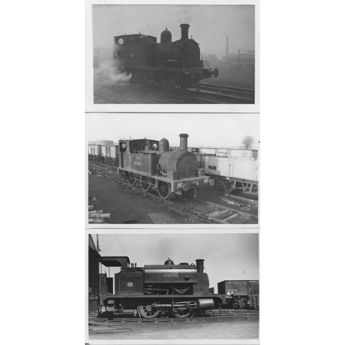 382 - Railway. Industrial Steam. A selection of approx. 150 original black and white darkroom prints. The ... 