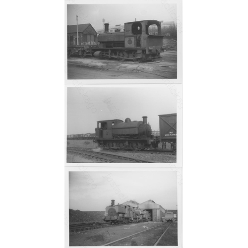 382 - Railway. Industrial Steam. A selection of approx. 150 original black and white darkroom prints. The ... 