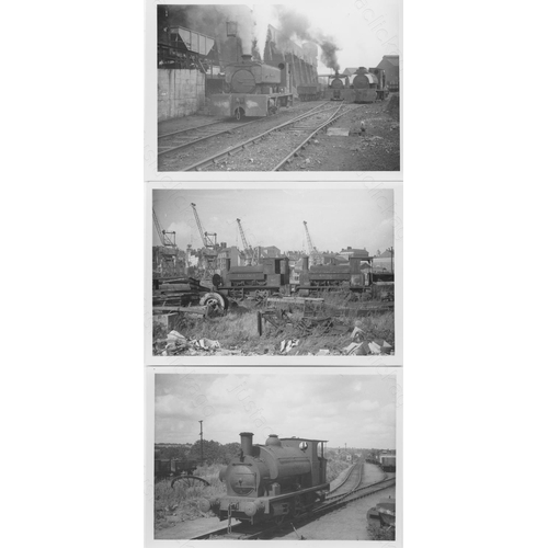 382 - Railway. Industrial Steam. A selection of approx. 150 original black and white darkroom prints. The ... 