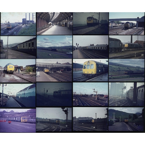 399 - Railway. Modern Traction. A collection of approx. 62 x 35mm colour slides, on mainly Agfa with a few... 