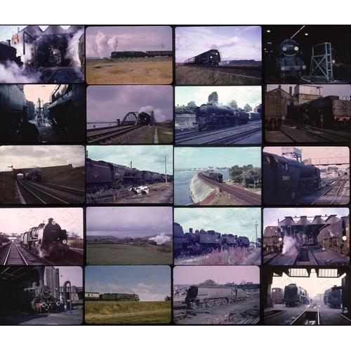 404 - Railway. Ex Southern/BR Steam. Approx. 64 x original 35mm colour slides on mixed film stock. The goo... 