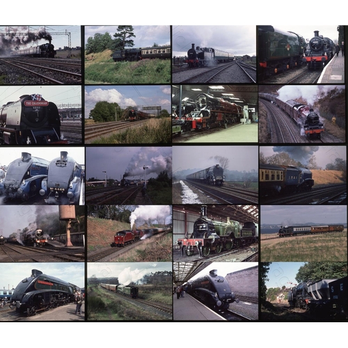 42 - Railway. Approx. 500 x 35mm colour slides stored in a plastic storage case. All Kodachromes. Featuri...