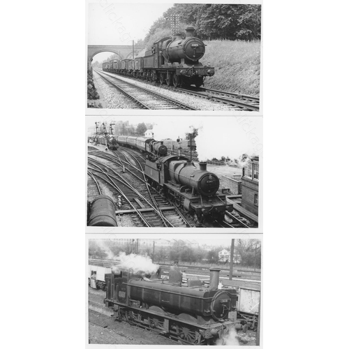 492 - Railway. BR Steam. A good quality selection of R.K./F.A.  Blencowe commercial black and white prints... 