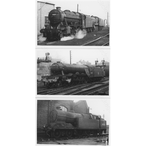 492 - Railway. BR Steam. A good quality selection of R.K./F.A.  Blencowe commercial black and white prints... 