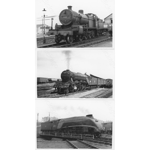 492 - Railway. BR Steam. A good quality selection of R.K./F.A.  Blencowe commercial black and white prints... 