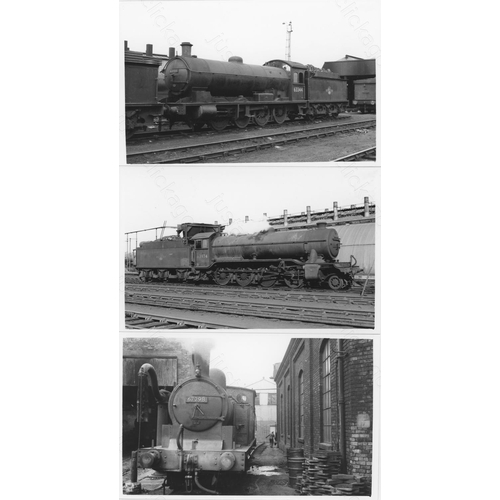 492 - Railway. BR Steam. A good quality selection of R.K./F.A.  Blencowe commercial black and white prints... 