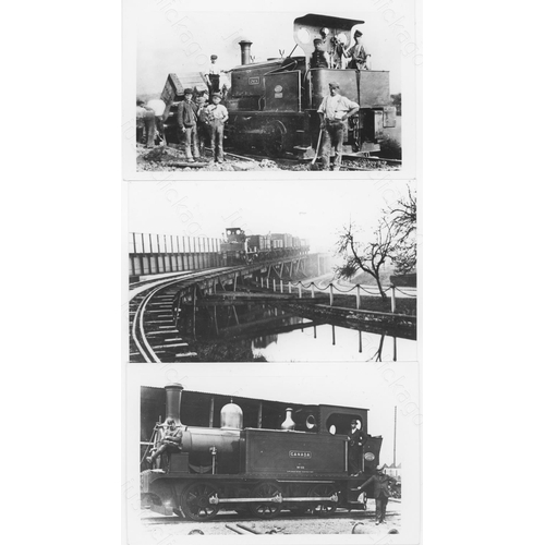 496 - An assortment of Industrial/contractors locos, canals and waterways, traction engines including buil... 