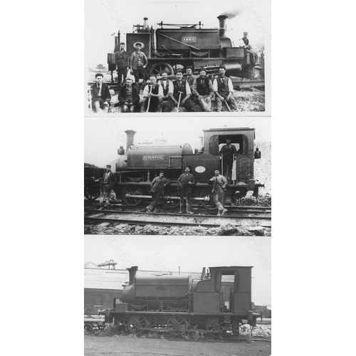 496 - An assortment of Industrial/contractors locos, canals and waterways, traction engines including buil... 