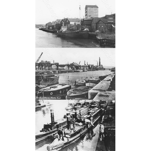 496 - An assortment of Industrial/contractors locos, canals and waterways, traction engines including buil... 