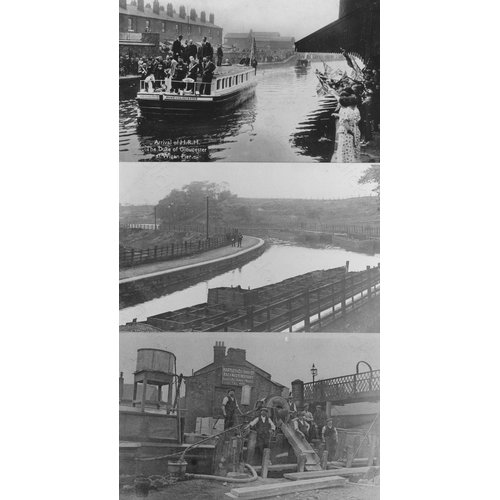 496 - An assortment of Industrial/contractors locos, canals and waterways, traction engines including buil... 