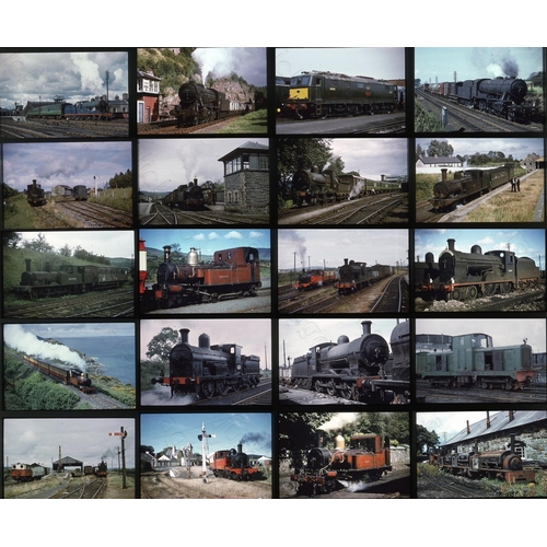 62 - Railway. A small assortment of 75 x K.R. Photographic duplicate 35mm colour slides. The usual good q... 