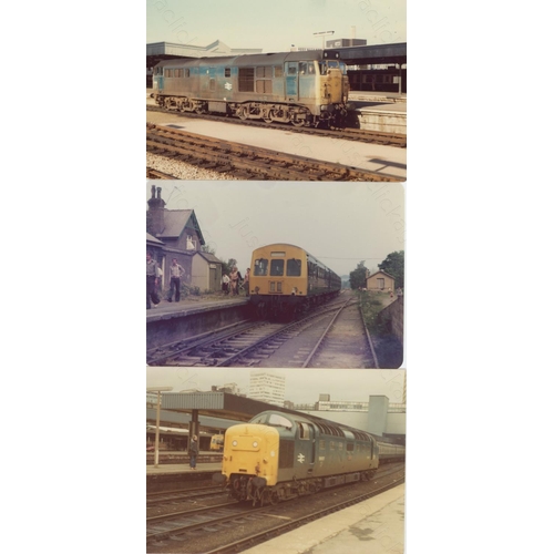 72 - Railway. Modern Traction. Approx. 400+ colour prints (most are 5