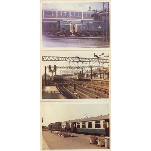 72 - Railway. Modern Traction. Approx. 400+ colour prints (most are 5