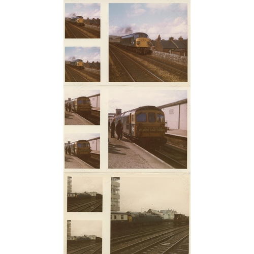 72 - Railway. Modern Traction. Approx. 400+ colour prints (most are 5