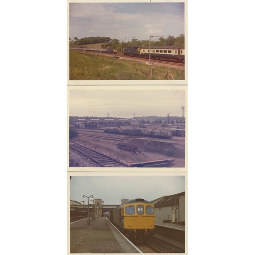 72 - Railway. Modern Traction. Approx. 400+ colour prints (most are 5