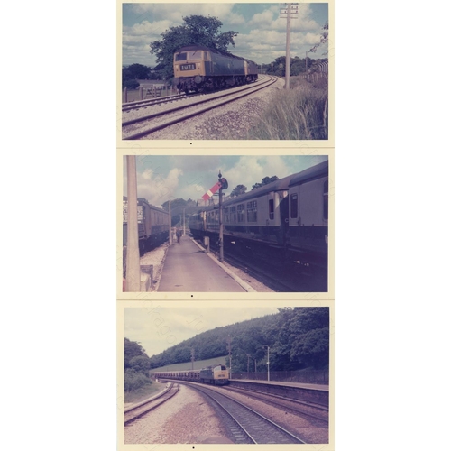 72 - Railway. Modern Traction. Approx. 400+ colour prints (most are 5