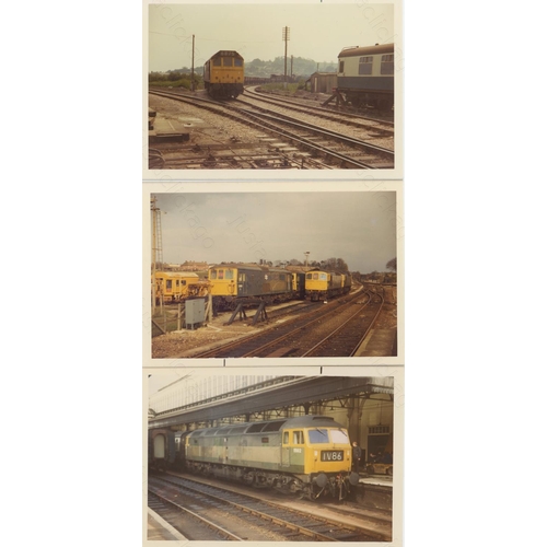 72 - Railway. Modern Traction. Approx. 400+ colour prints (most are 5