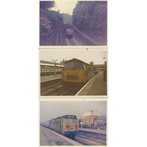 72 - Railway. Modern Traction. Approx. 400+ colour prints (most are 5