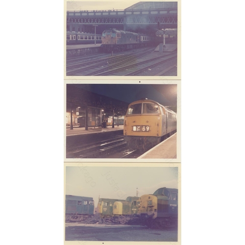 72 - Railway. Modern Traction. Approx. 400+ colour prints (most are 5