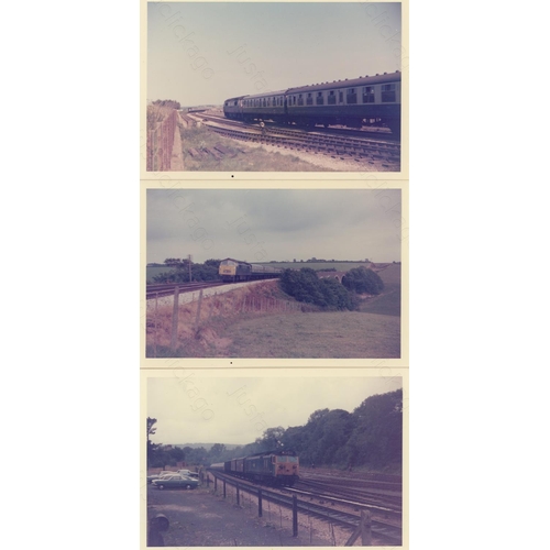 72 - Railway. Modern Traction. Approx. 400+ colour prints (most are 5