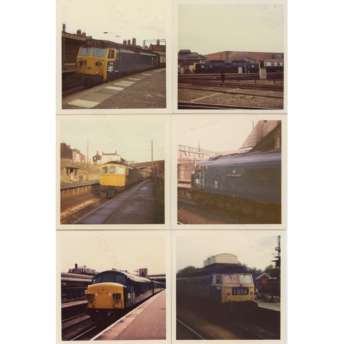 73 - Railway. Modern Traction. Approx. 200, mostly colour with a few black and white, 3.5