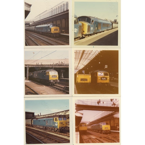 73 - Railway. Modern Traction. Approx. 200, mostly colour with a few black and white, 3.5