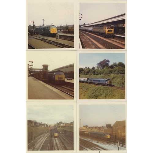 73 - Railway. Modern Traction. Approx. 200, mostly colour with a few black and white, 3.5