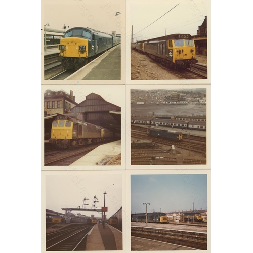 73 - Railway. Modern Traction. Approx. 200, mostly colour with a few black and white, 3.5